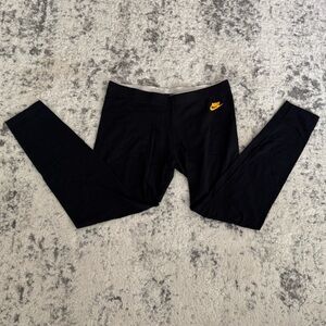 Nike Women’s Black Leggings with Logo
